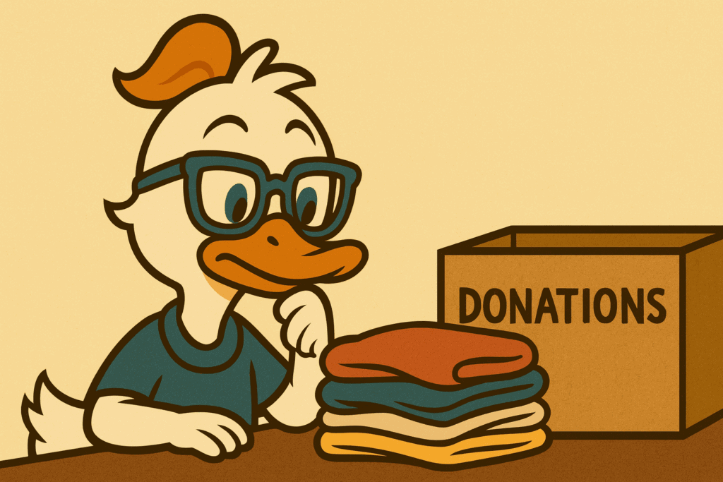 clothing donation value guide